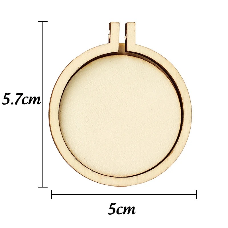 ห่วงปักไม้ 1/3/5 ชิ้น สำหรับงา - Wood Ring Blank บทวิจารณ์และราคา